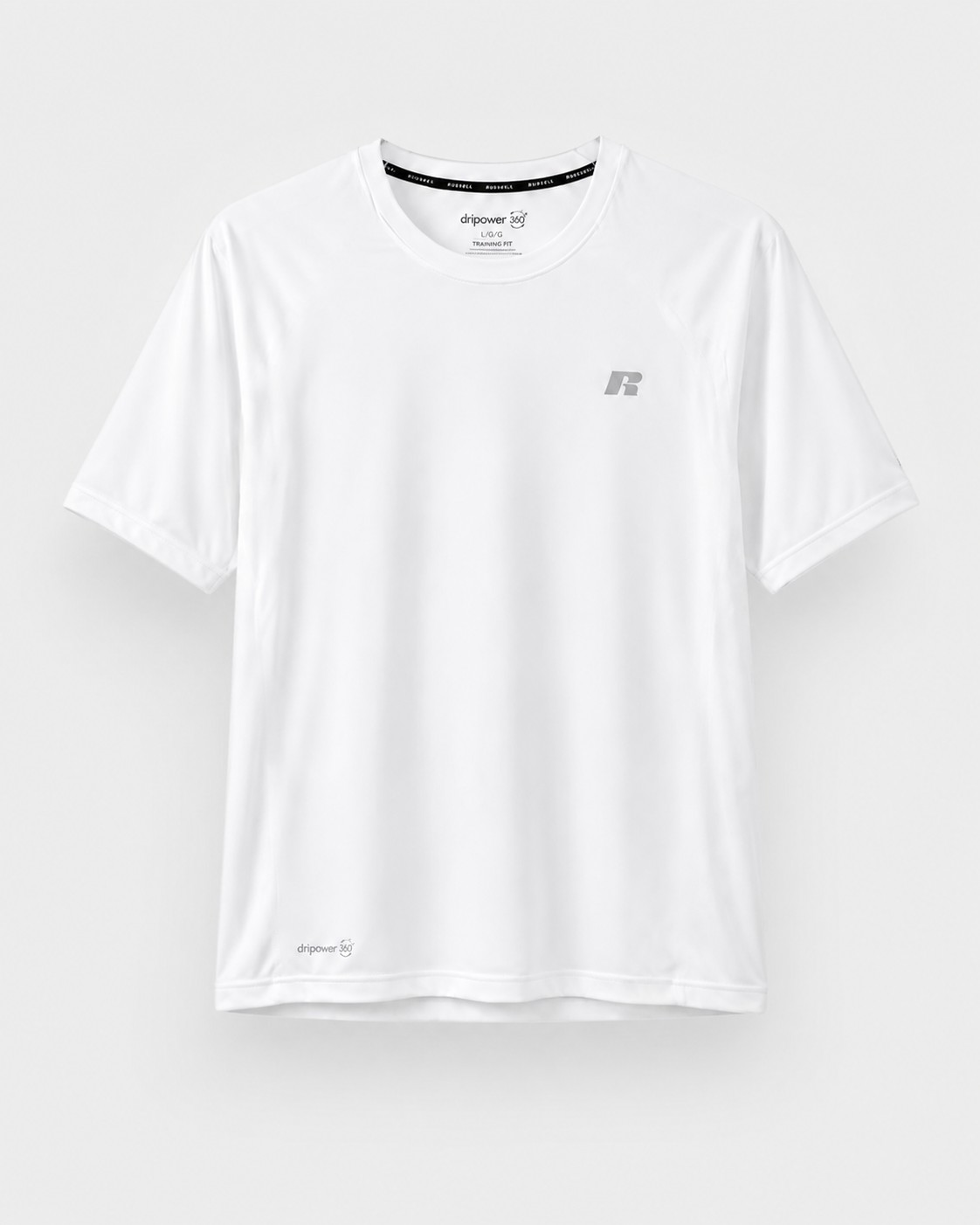 Camisa Deportiva Manga Corta para Caballero | Russell Dripower 360 | Freshforce