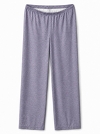 Pijama Manga Larga para Niña | Fruit of the Loom | Lila Grisáceo